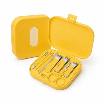 Manicure Kit Precision Stainless Steel Tools & Hard-Shell Case