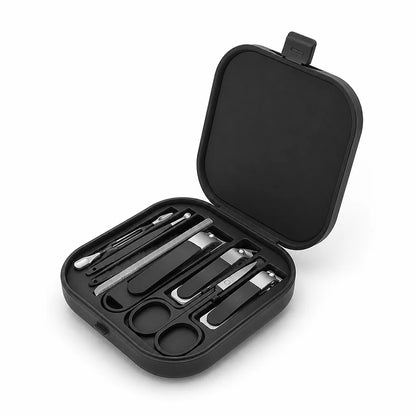 Manicure Kit Precision Stainless Steel Tools & Hard-Shell Case