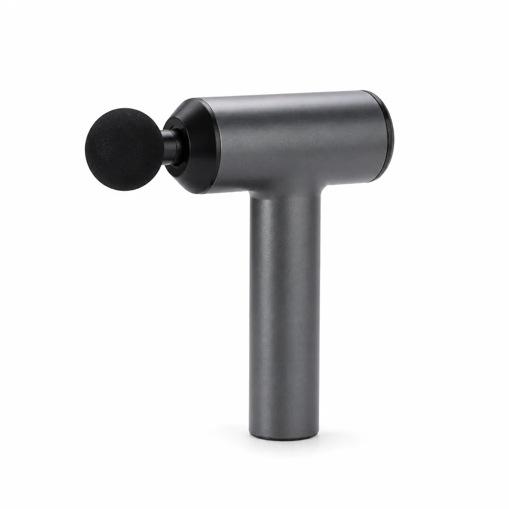 Muscle Massager T-Shaped Ergonomic USB-C Rechargeable Interchangeable Heads