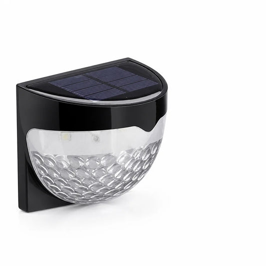 Outdoor Solar Led Wall Light (Tempered Glass, Waterproof)