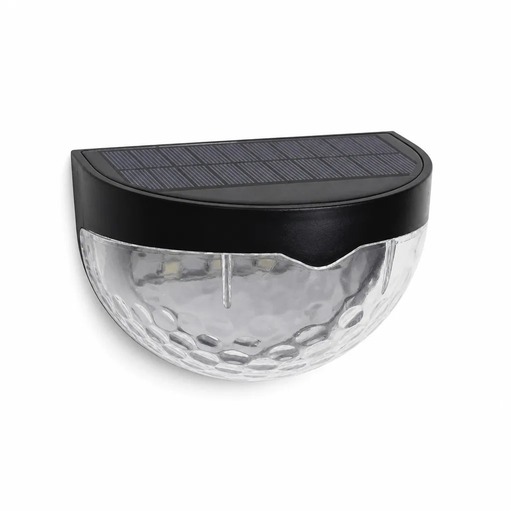 Outdoor Solar Led Wall Light (Tempered Glass, Waterproof)