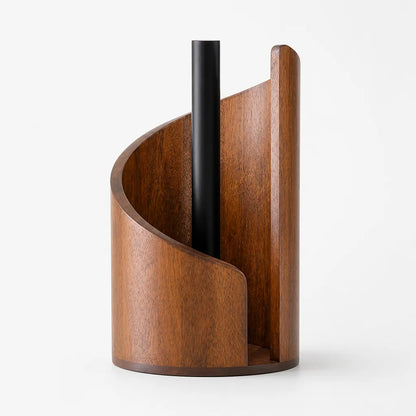 Paper Towel Holder One-Hand Operation Non-Slip Base