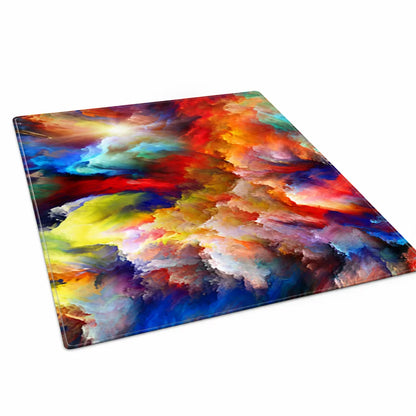 Pet-Friendly 3D Cloud Illusion Area Rug
