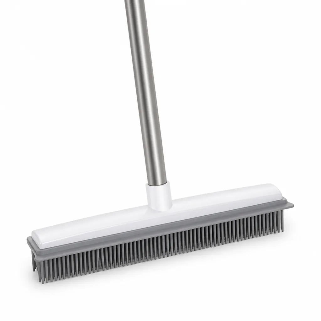 Pet Hair Remover Magnetic Rubber Brush 12.2 Inch