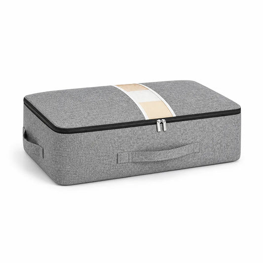 Polyester Under-Bed Storage Bag with Viewing Window