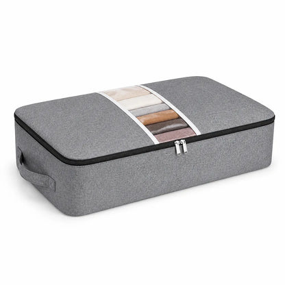 Polyester Under-Bed Storage Bag with Viewing Window