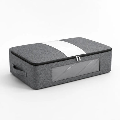 Polyester Under-Bed Storage Bag with Viewing Window