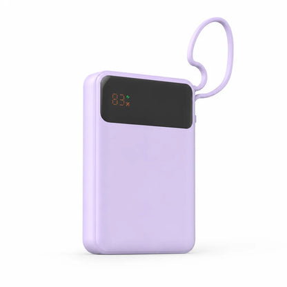 Power Bank 20,000 mAh 65W Power Delivery Built-In USB-C Cable