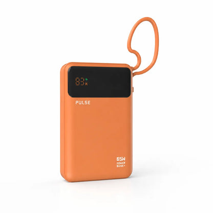 Power Bank 20,000 mAh 65W Power Delivery Built-In USB-C Cable