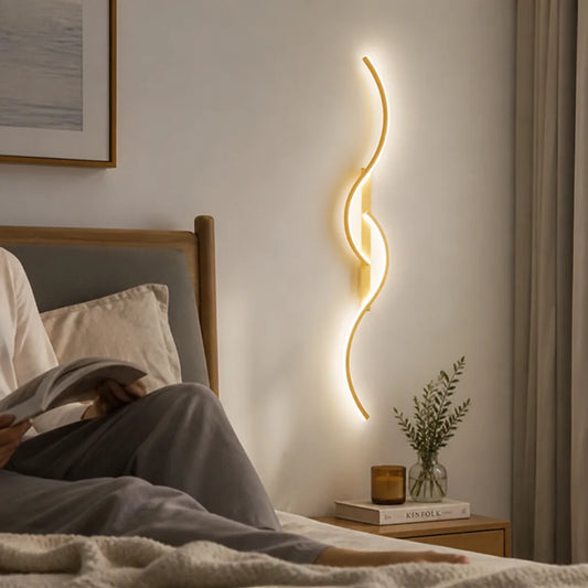 Sculptural Open-Frame Hardwired LED Wall Light (Three Color Temperatures)