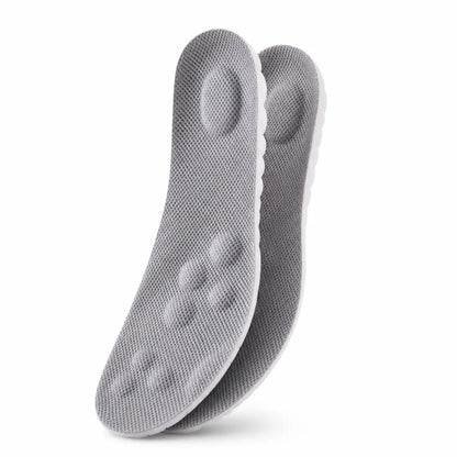 Shoe Insoles Shock-Absorbing Breathable Trim To Fit