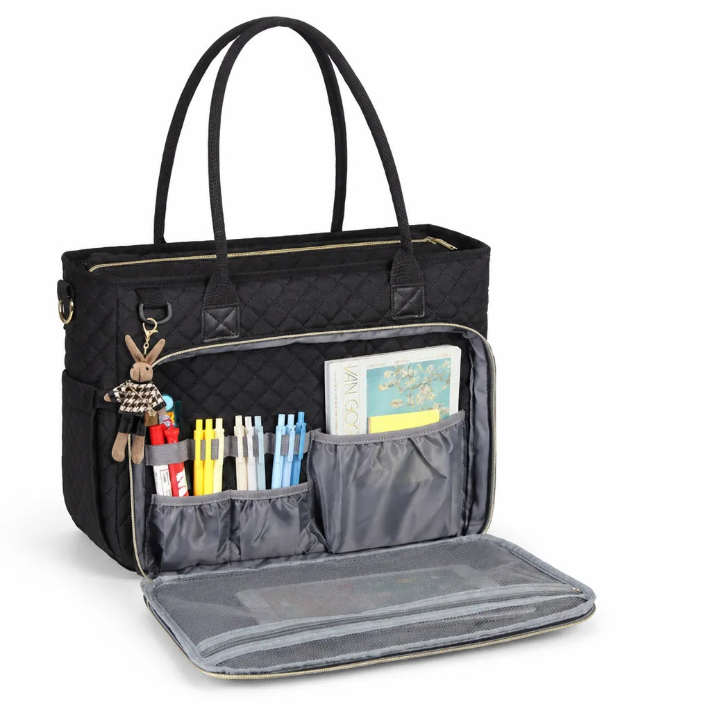 Shoulder Bag Multiple Compartments Padded Straps