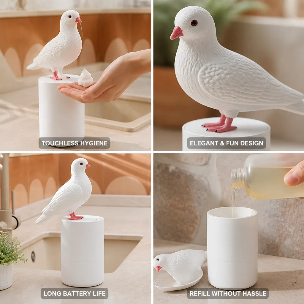 Soap Dispenser Touchless Dove Design 300ml
