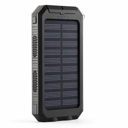 Solar Power Bank 500,000 mAh Dual USB LED Light
