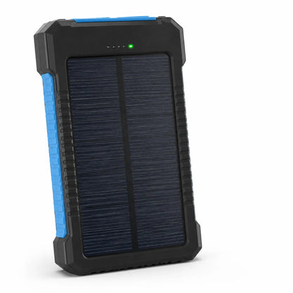 Solar Power Bank 500,000 mAh Dual USB LED Light