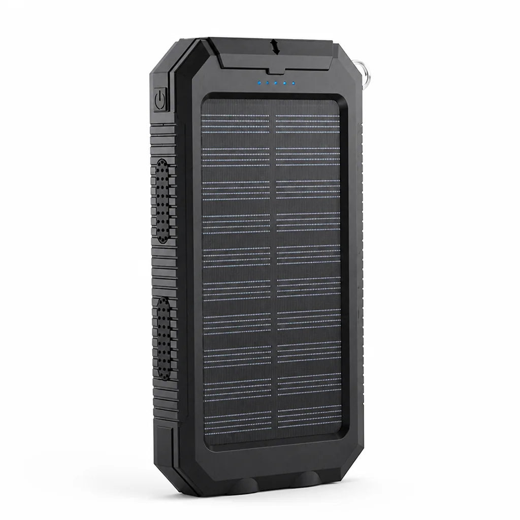 Solar Power Bank 500,000 mAh Dual USB LED Light