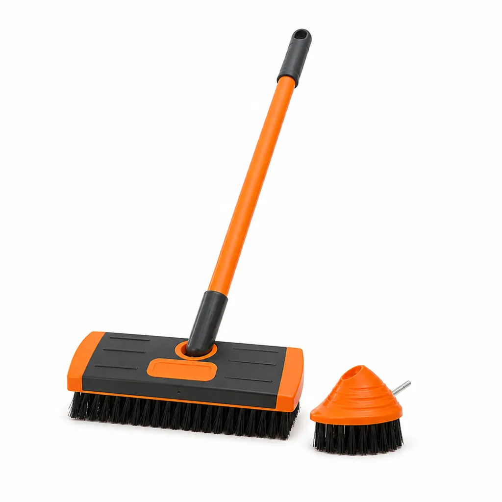 Steel Bristle 3-in-1 Joint Brush (Telescopic Handle)