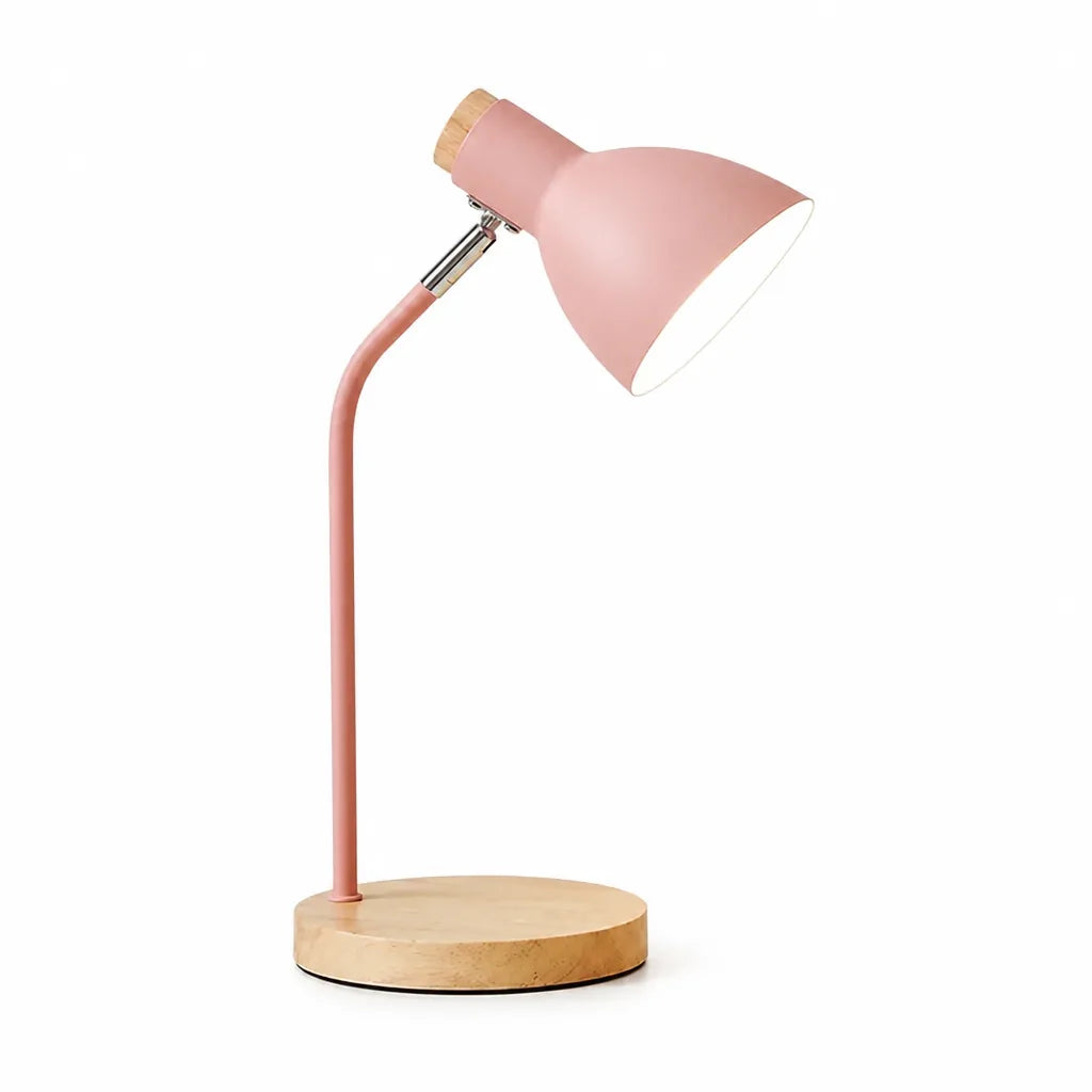 Table Lamp Handcrafted Wood Weave Warm Ambient Light