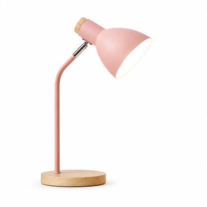 Table Lamp Handcrafted Wood Weave Warm Ambient Light
