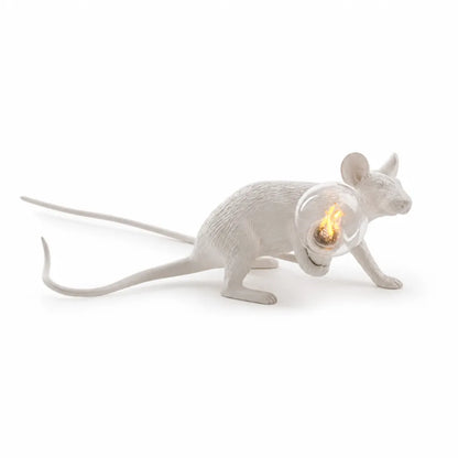 Table Lamp Playful Mouse Design Warm Ambient Light