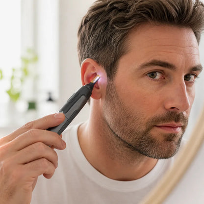 Titanium-Coated Ultra-Fine Precision Trimmer (LED Light)