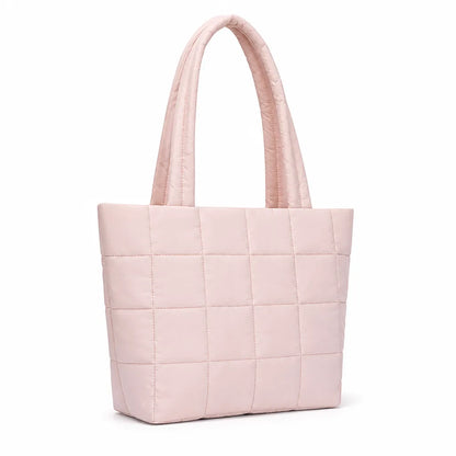 Tote Bag Quilted Padded Easy Clean