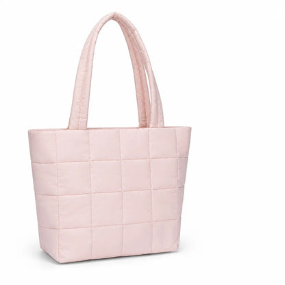 Tote Bag Quilted Padded Easy Clean