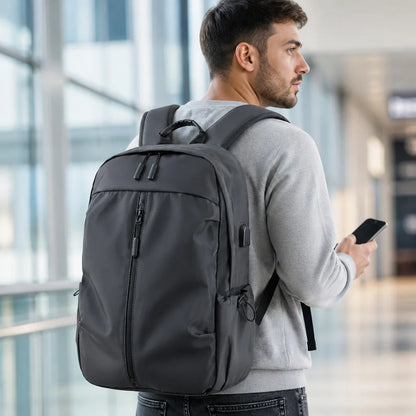Travel Backpack Water-Resistant Padded Shoulder Straps & Spacious Compartments