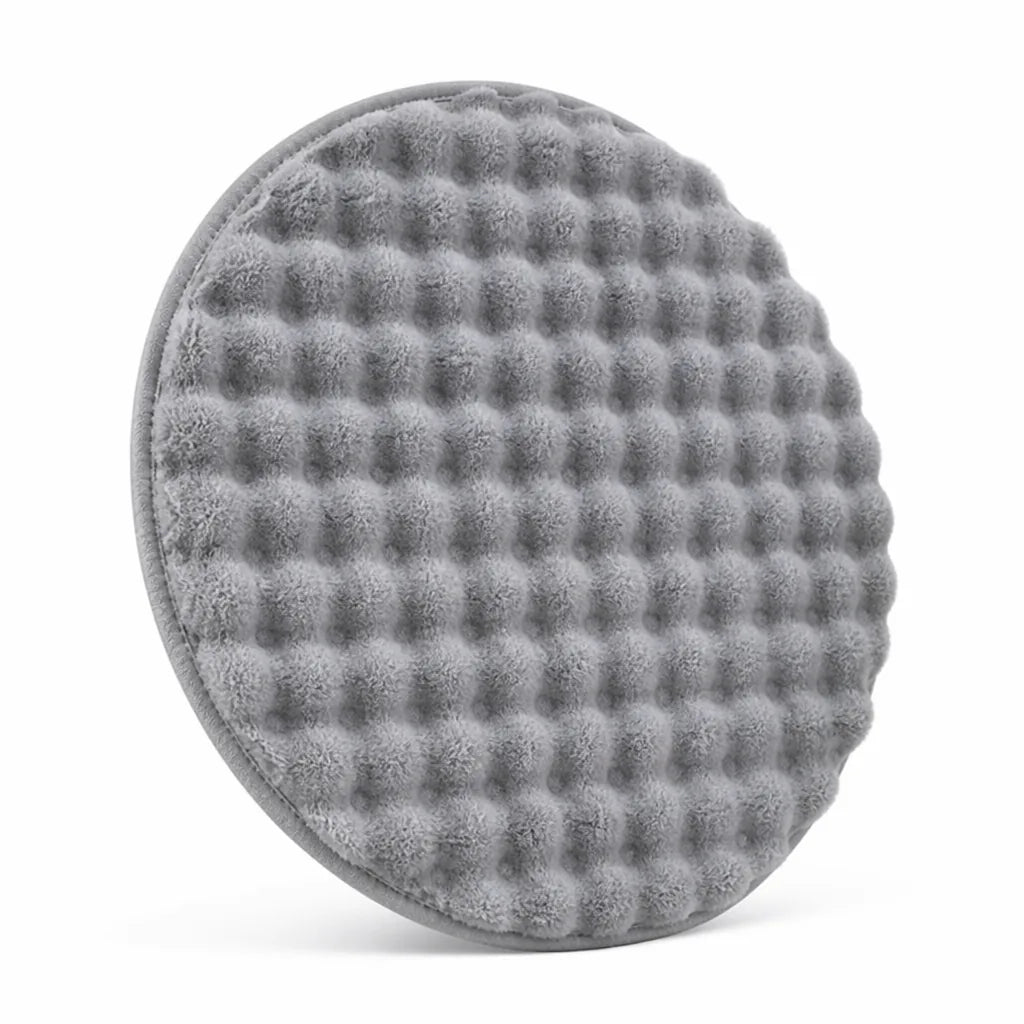 Tufted Polyester Fleece Round Rug (90 cm)