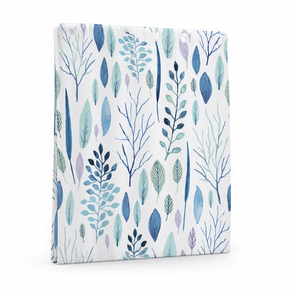 Water-Resistant Botanical Illustration Shower Curtain