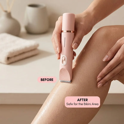 Waterproof Cordless Intimate Shaver (2-In-1 Head)