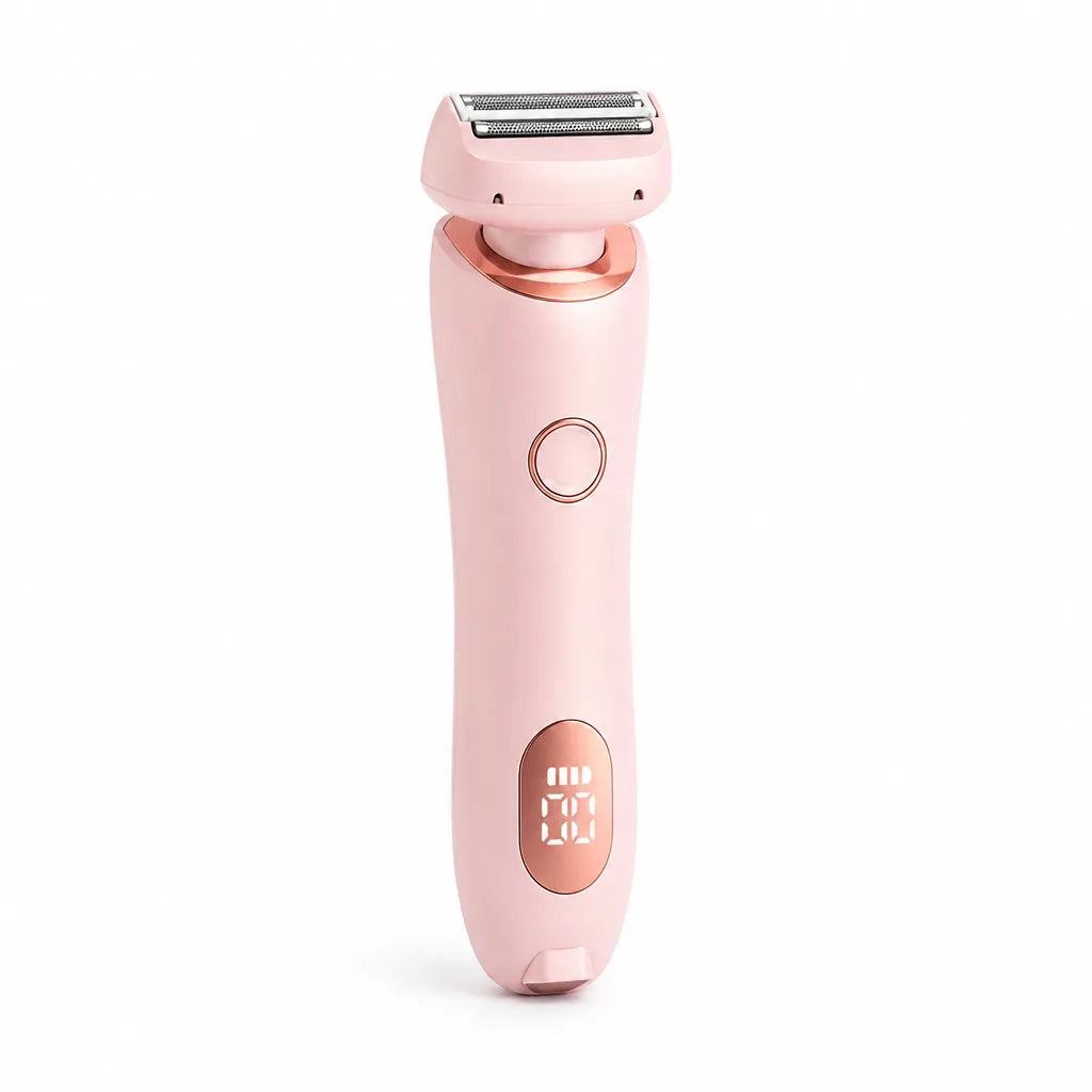 Women's Electric Shaver Wet & Dry Dual Head USB Rechargeable