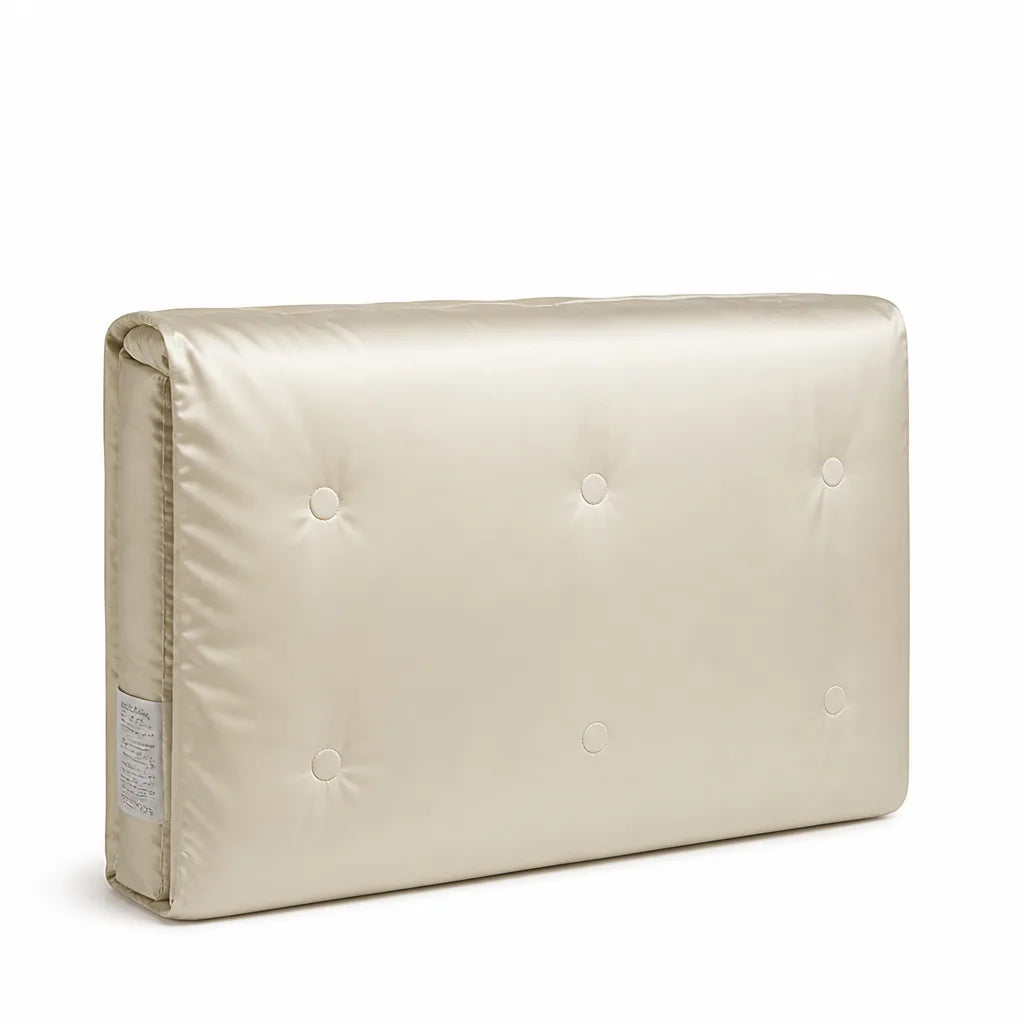 Women's Satin-Look Buttoned Duvet