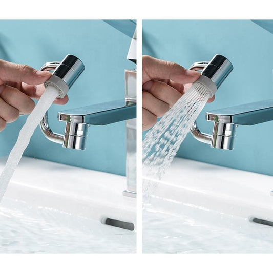 360-Degree Faucet Extension with Adjustable Spray Options
