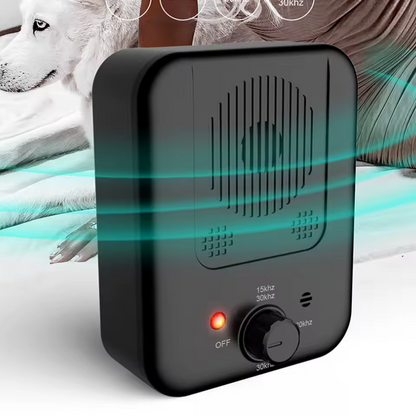 Smart Canine Bark Control Device with Adjustable Sound Levels