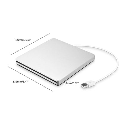 Portable USB CD/DVD Player for Seamless Playback