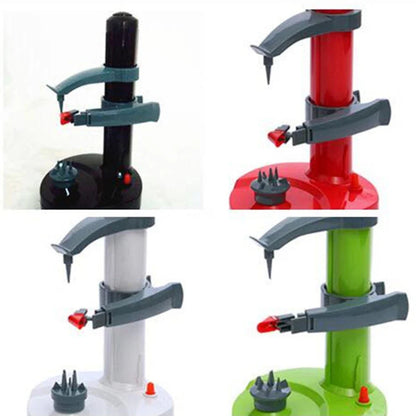 RapidRoot Electric Peeler with Safety Shutoff & Adjustable Sizing