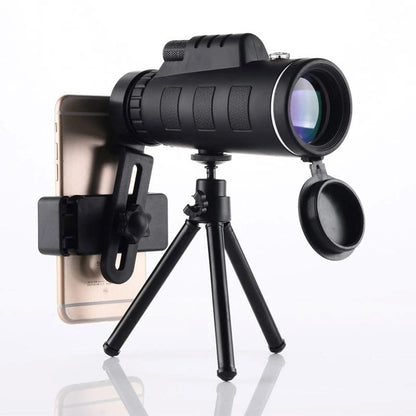 Portable High-Definition Monocular with Smartphone Adapter