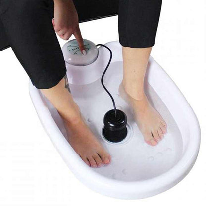 Foot Bliss Detox Spa: Vibrating Soak Bath for Relaxation