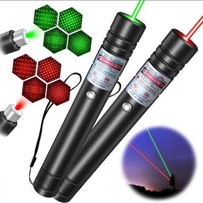 BrightBeam Laser Pointer with Rechargeable Power and Dual Modes