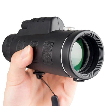 Portable High-Definition Monocular with Smartphone Adapter