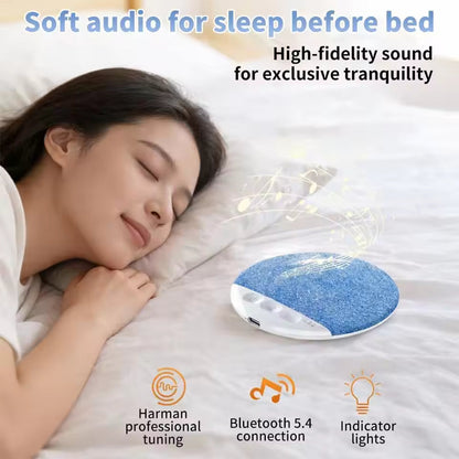 Under-Pillow Audio System with Rechargeable Battery & Ambient Sounds