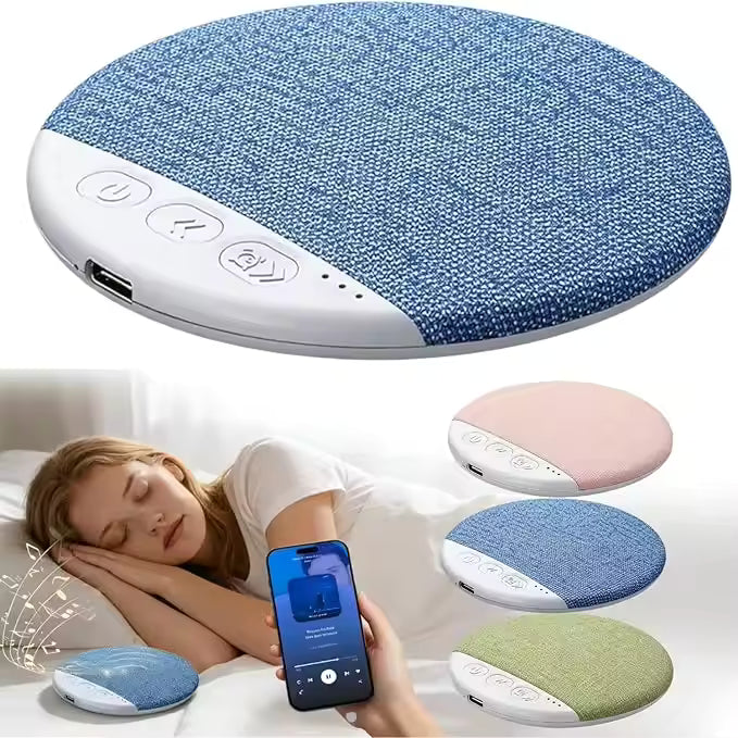 Under-Pillow Audio System with Rechargeable Battery & Ambient Sounds