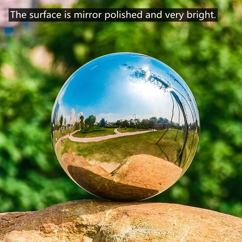 Brilliant Reflective Spheres for Your Garden Oasis