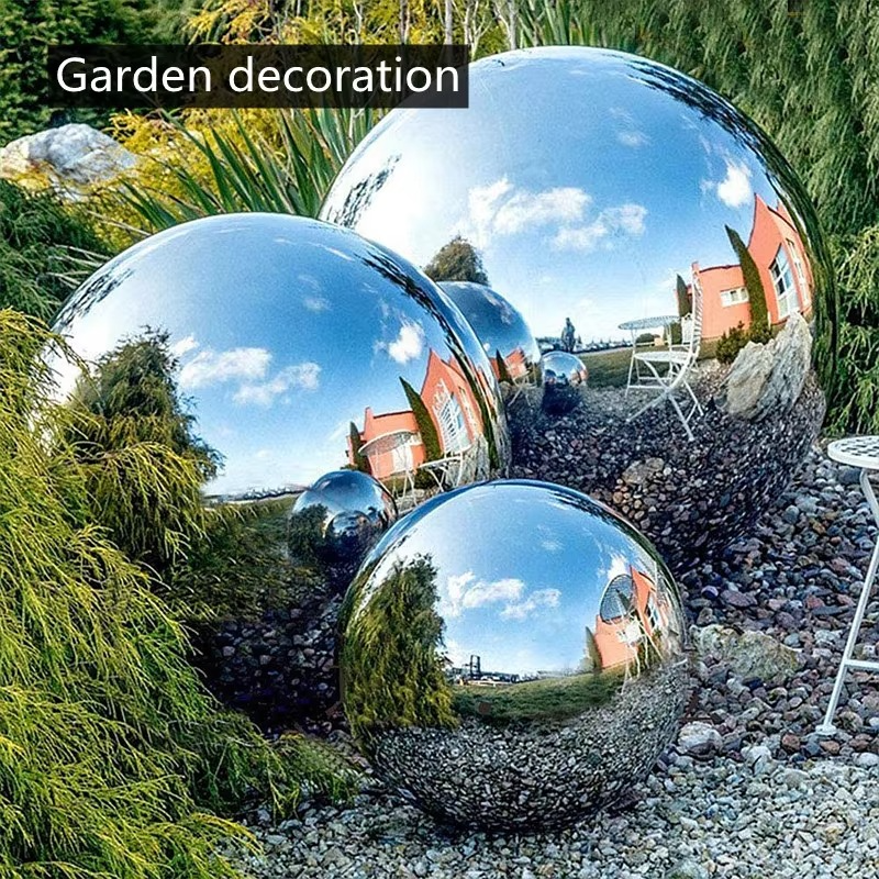 Brilliant Reflective Spheres for Your Garden Oasis