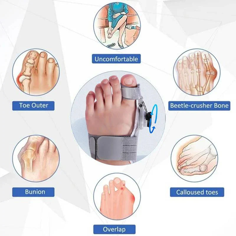 Comfort Foot Aligning Spacer for Pain Relief