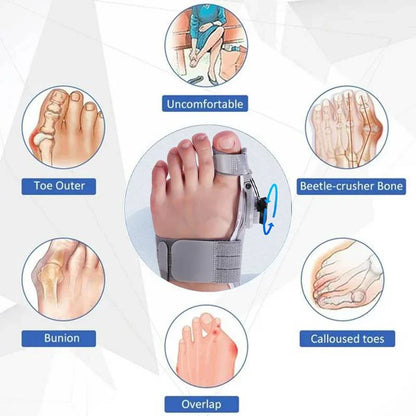 Comfort Foot Aligning Spacer for Pain Relief
