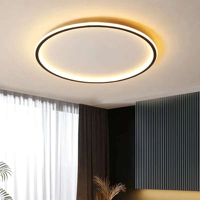 Round LED Ceiling Lamp - Minimalist Design