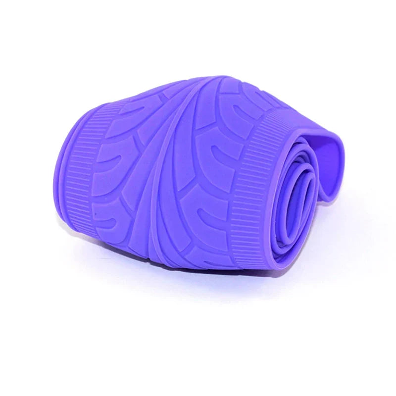 Ergonomic Steering Wheel Cover with Textured Grip & Comfort Nodes
