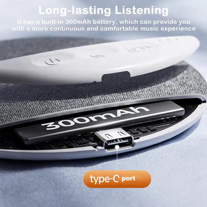 Under-Pillow Audio System with Rechargeable Battery & Ambient Sounds